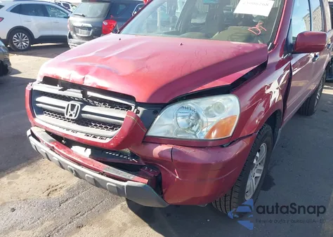 2005 Honda Pilot Ex из США, поврежденный, VIN 2HKYF18495H558566